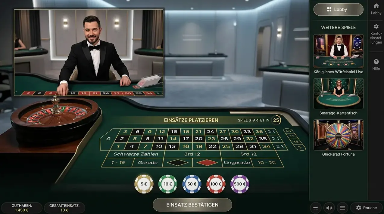 Beliebt bei Woo: Live Casino